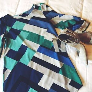 🦄Geometric Tunic Dress
